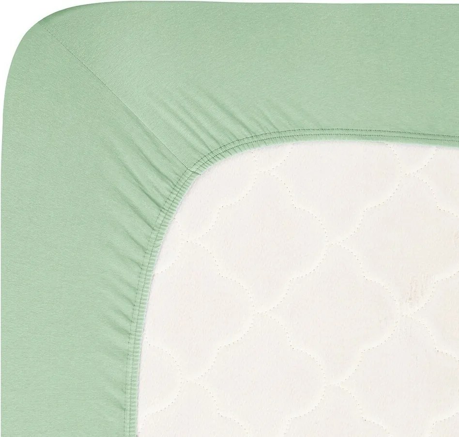 4Home jersey prestieradlo Lycra zelená, 140 x 200 cm