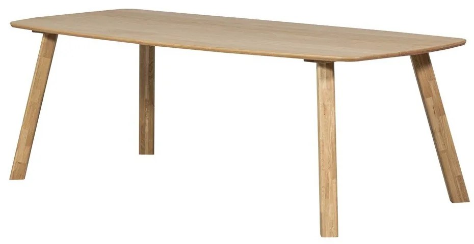 Jedálenský stôl z dubového dreva 100x220 cm Tablo – WOOOD