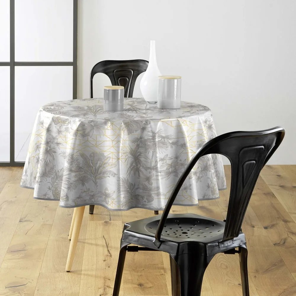 Umývateľný obrus ø 160 cm Coconut – douceur d'intérieur