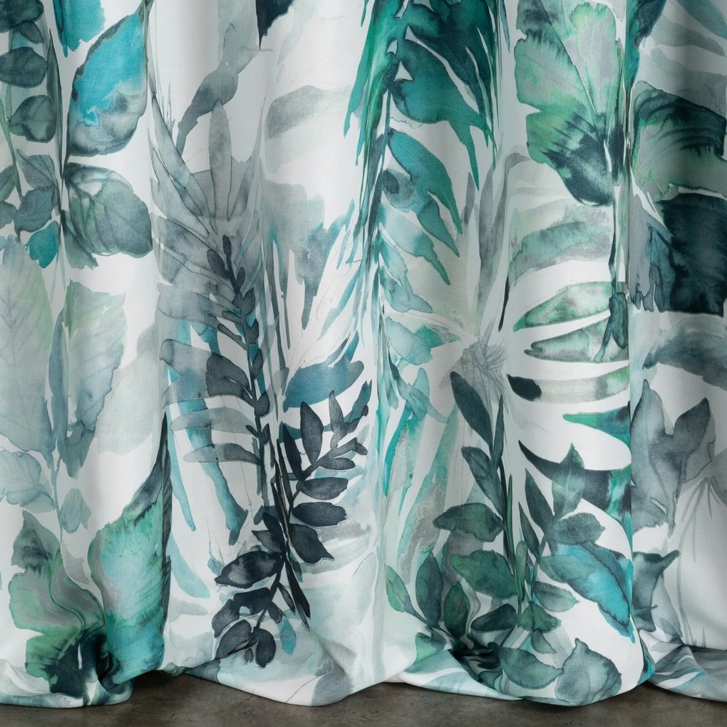 ZÁVES NA PÁSKE ADELINE 140X270 CM LISTY