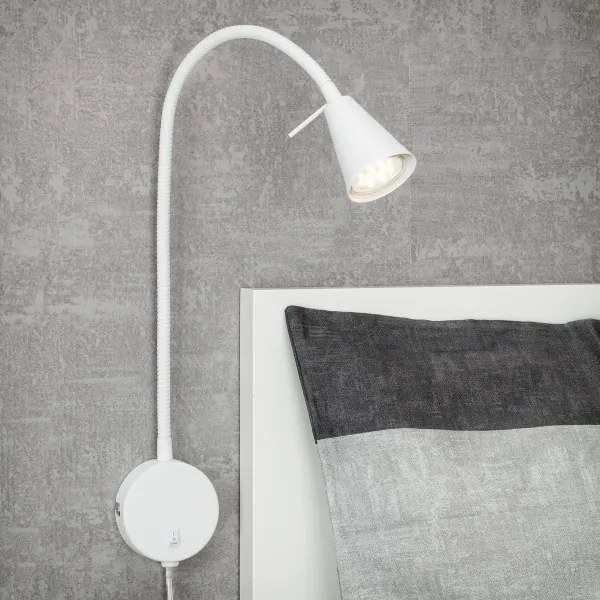 Briloner 2082-016 - LED nástenné svietidlo COMFORT LIGHT 1xGU10/5W/230V biele