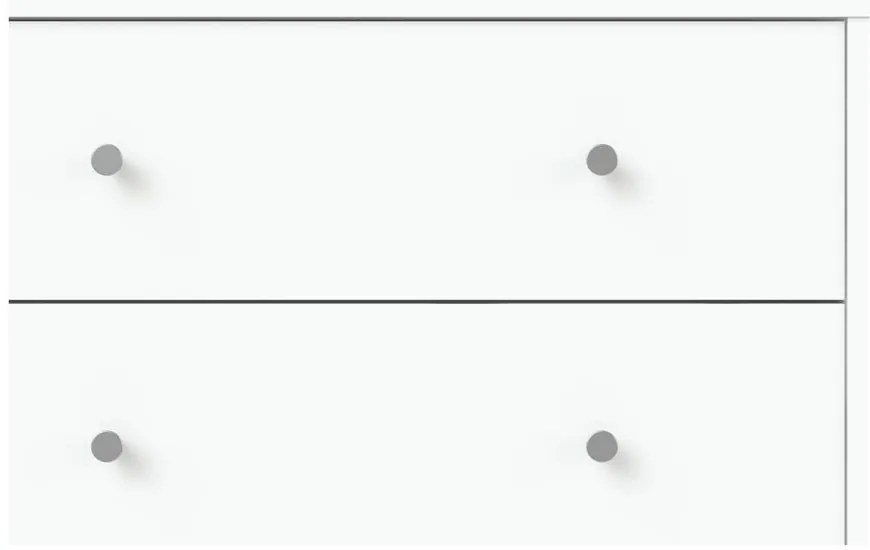 Biela komoda Tvilum May, 72 x 68 cm