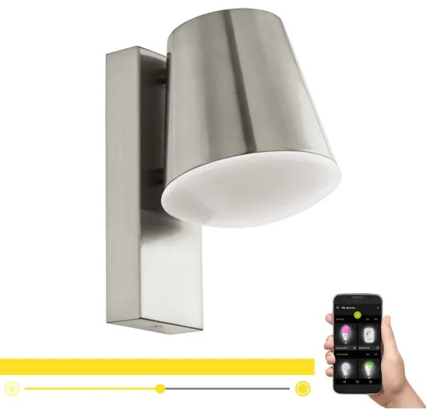 Eglo 97484 - LED Stmievateľné vonkajšie svietidlo CALDIERO-C 1xE27/9W/230V IP44