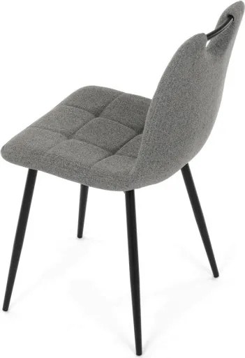Jedálenská stolička sivá DCL-V2017 GREY2