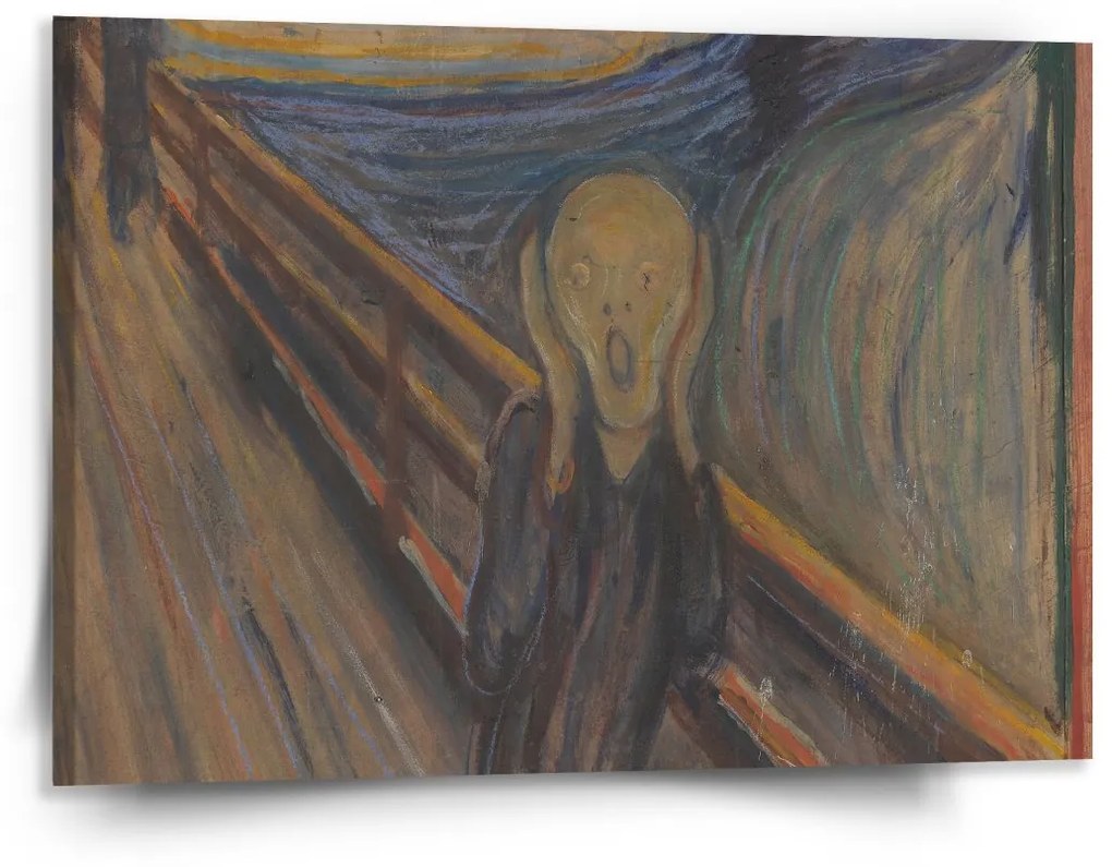 Sablio Obraz Výkrik - Edvard Munch - 150x110 cm