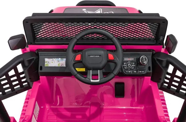 Elektrické autíčko Jeep BEAST 4x4 ružové