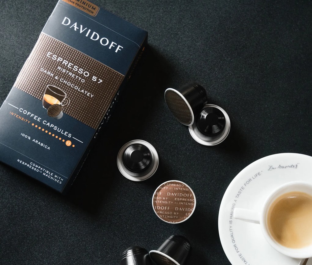 DAVIDOFF CAFÉ Espresso 57 Ristretto – 10 kapsúl