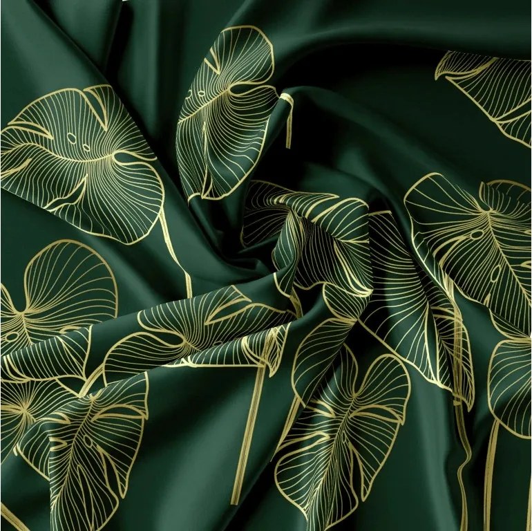 Obliečky z mikrovlákna VENECIA zelené Rozmer obliečky: 70 x 90 cm | 140 x 220 cm