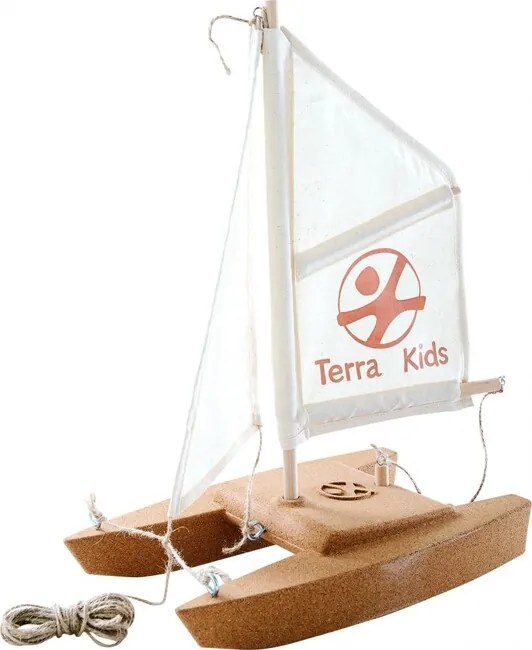 Haba Terra Kids Detská loďka Katamarán