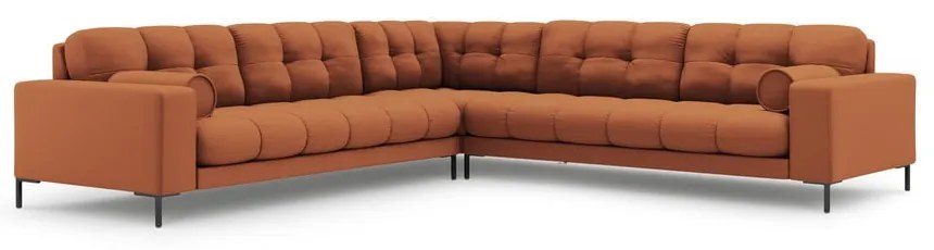 Rohová variabilná pohovka v tehlovej farbe Bali – Cosmopolitan Design