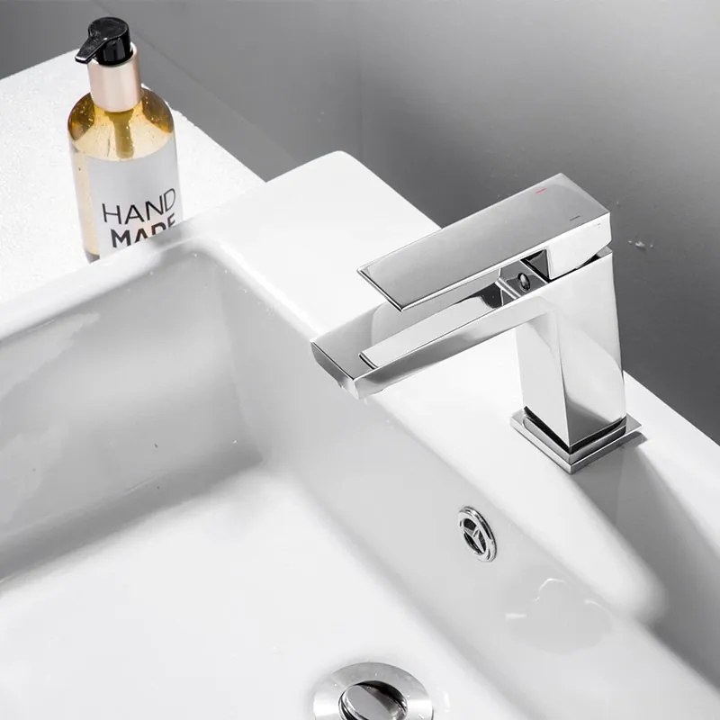 Aqualine Aqualine, RITMO podomietkový sprchový set s pákovou batériou, 2 výstupy, chróm, RT045