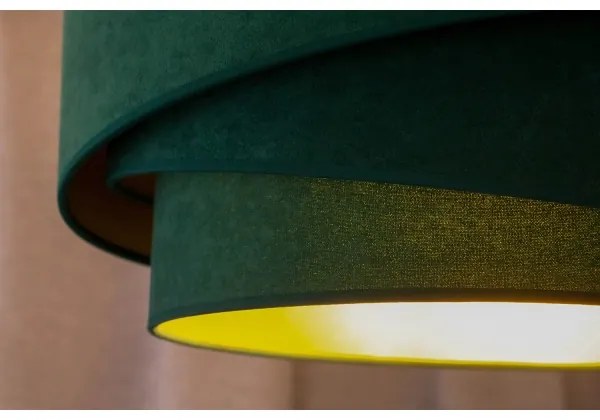 Duolla - Prisadený luster KOBO 1xE27/15W/230V pr. 45 cm zelená