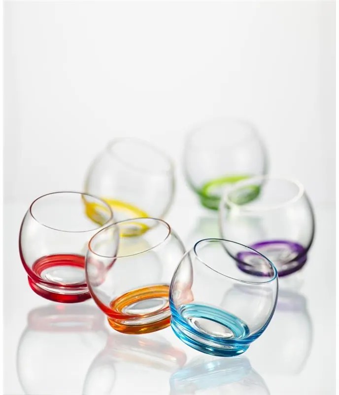 BOHEMIA CRAZY POHÁRE 390ML SADA 6 KS