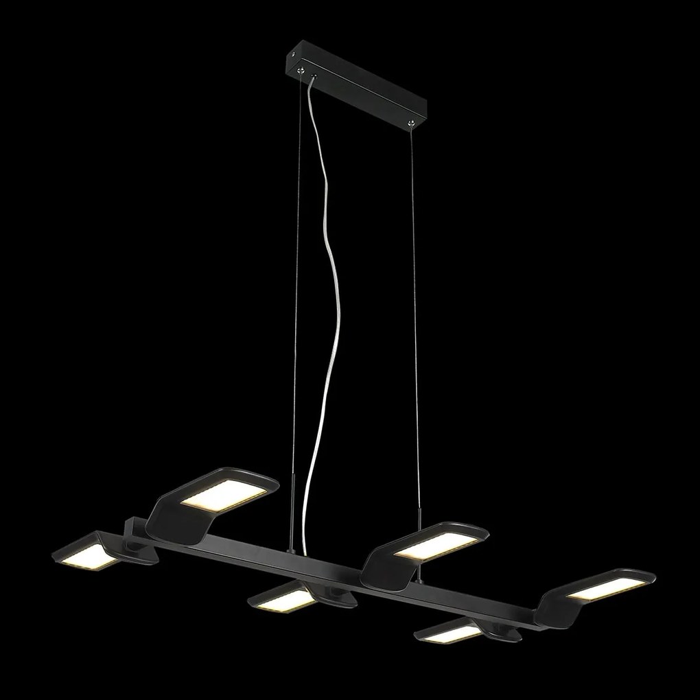 Závesné svietidlo LUXERA SECTOR LED/36W, ALUMINIUM 18076