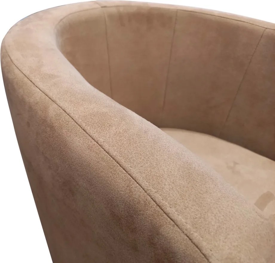 Kreslo Mini, béžová látka