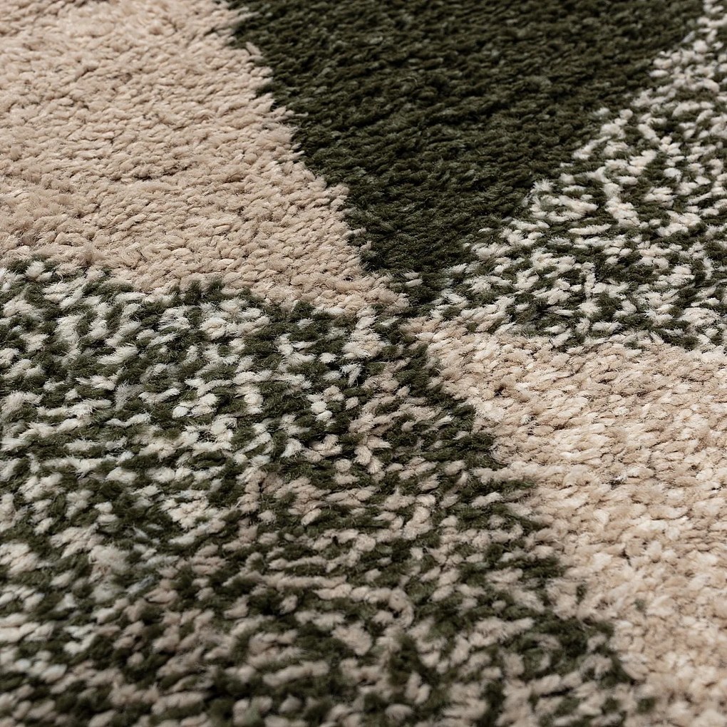 Koberec Royal beige/jungle green 120x170cm