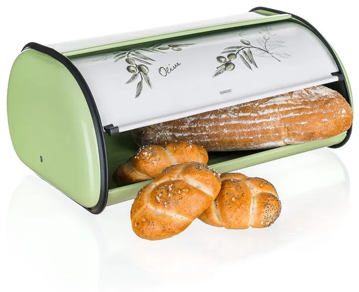 Nerezový chlebník Olives, BANQUET