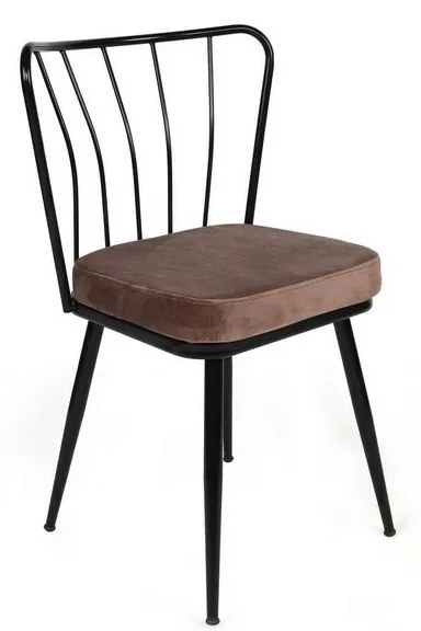 Súprava jedálenských stoličiek Yildiz Light Brown and Black, 2 ks, 2 ks