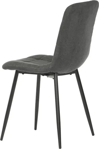 Jedálenská stolička sivá CT-281 GREY2