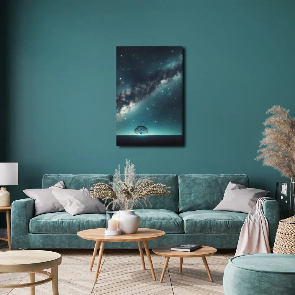 Obraz strom života a galaxia