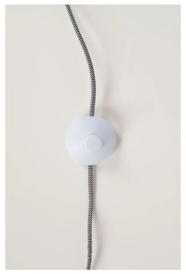 Biela stojacia lampa Zuiver Buckle Head