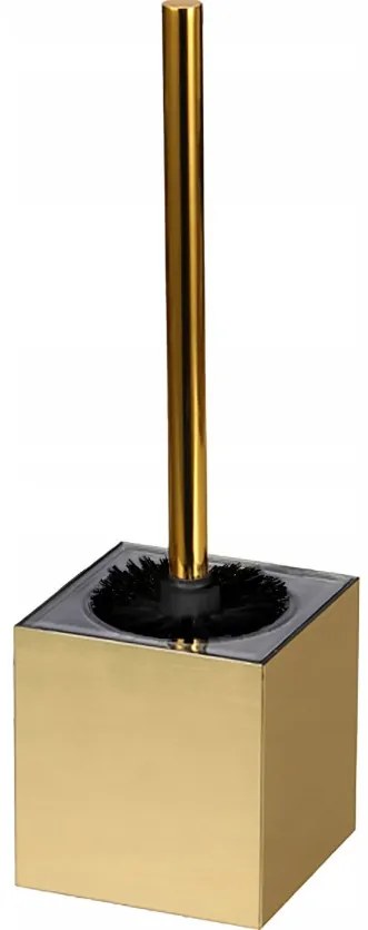 Erga Eldorado, toaletná WC kefa na postavenie, zlatá, ERG-SEP-10SZCELDWCGOL