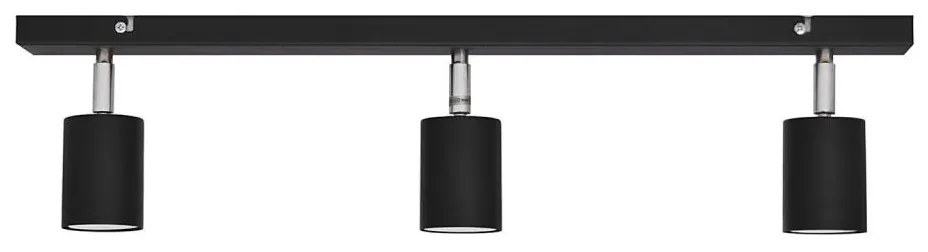 LED Bodové svietidlo TUNE 3xGU10/4,8W/230V čierna
