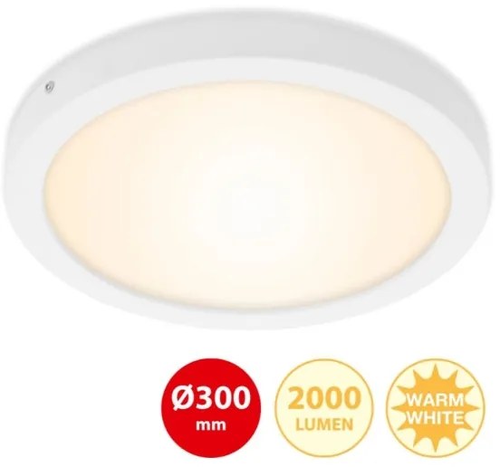 Briloner 7141-016 - LED Stropné svietidlo FIRE LED/21W/230V