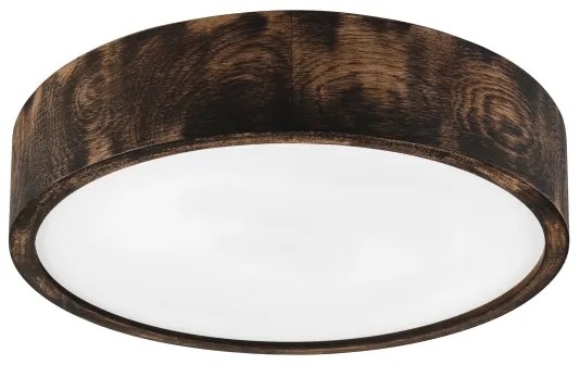 Brilagi - LED Stropné svietidlo CARVALHO SMOKEY LED/36W/230V dub pr. 37,5 cm