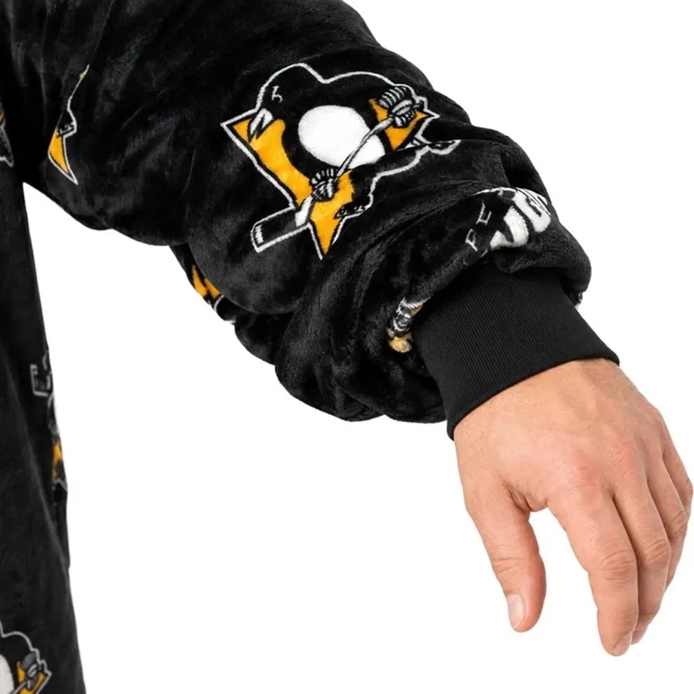 Mikinová televízna deka NHL Pittsburgh Penguins – veľ. XL