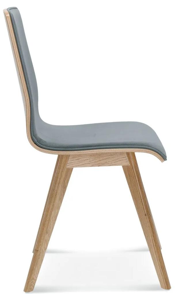 FAMEG Cleo - A-1605 - jedálenská stolička Farba dreva: buk premium, Čalúnenie: látka CAT. D