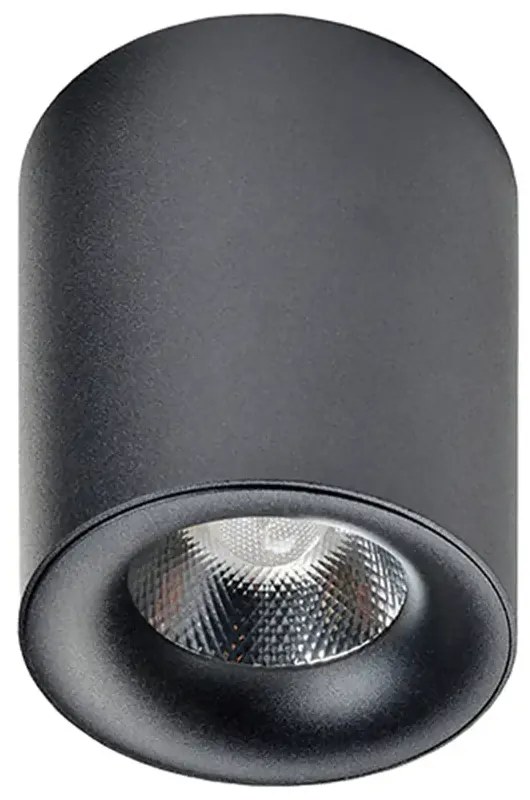 LED bodové svetlo Mane čierne