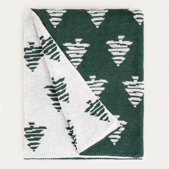 Deka ARNIN zelená / biela 758065