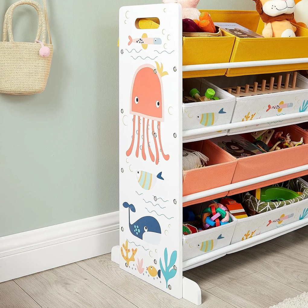Dětský regál Vurt 83 cm vícebarevný
