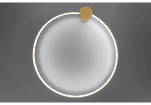 Thoro TH.223 - LED stropné svietidlo RIO LED/30W/230V CRI 98 4000K priemer 55 cm zlaté