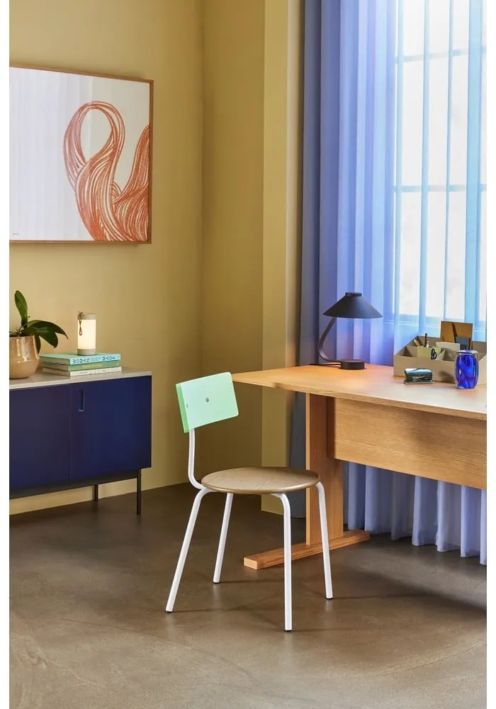 Pracovný stôl s doskou v dubovom dekore 70x140 cm Forma – Hübsch