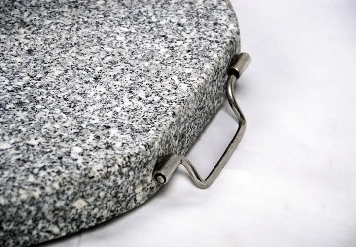 Garthen 1507 Stojan na slnečník (kruhový) - žula / nerezová oceľ, 40 kg