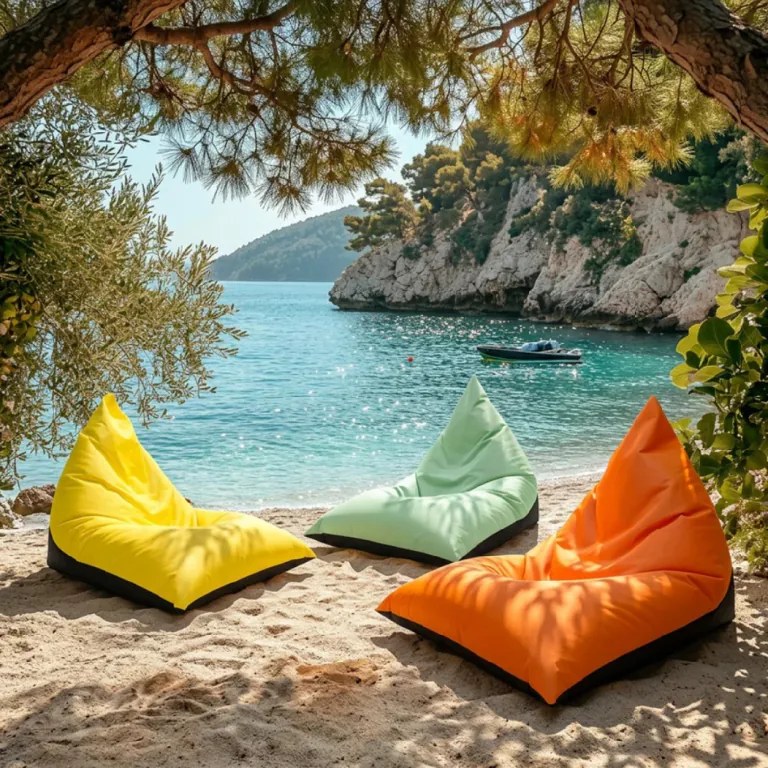 Sedací vak LAZY L vodeodolný Farba: M2