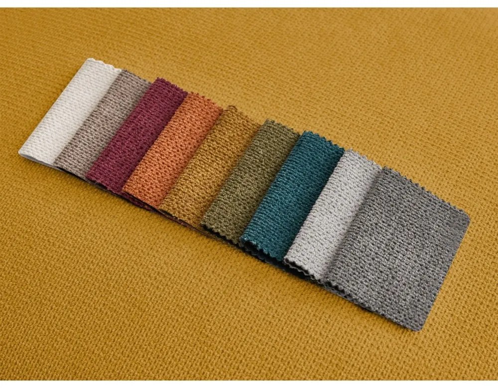 Žltá rozkladacia pohovka 234 cm Ernest – Bobochic Paris