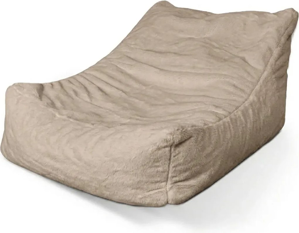 Sablio Sedací vak Lounge SOFTY - Sand - 120 x 100 x 80 cm