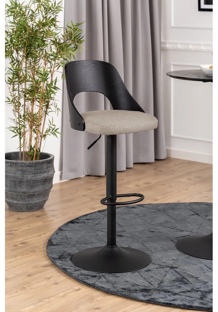 Béžové otočné barové stoličky v súprave 2 ks 113 cm Lucy – Actona