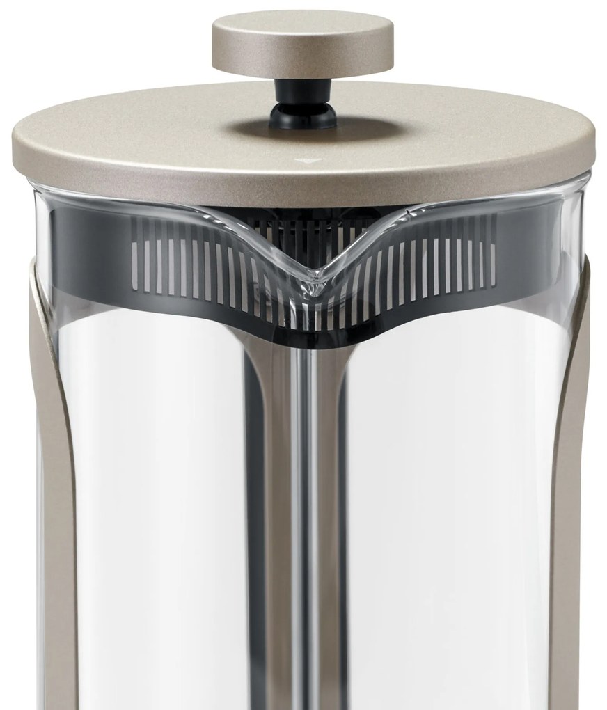 Kanvica french press 800 ml, 6 šálok, farba šampanského