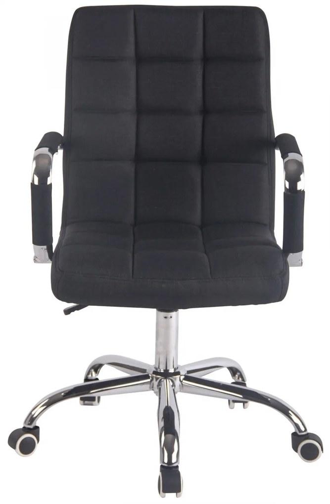 Kancelárska stolička Deli - látka - Čierna