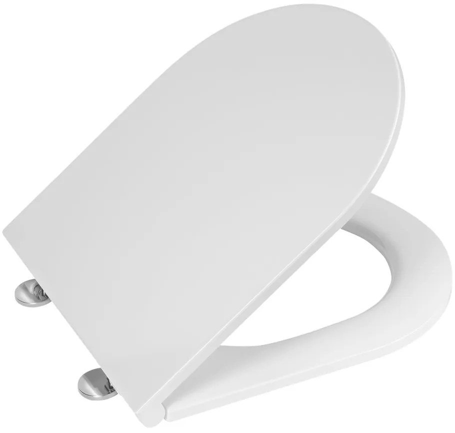 Isvea Isvea, SISTEMA A WC sedátko SLIM, Soft Close, Easy Take, biela, 40KF0200I