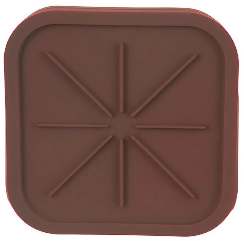 Orion Silikónová forma do teplovzdušnej fritézy hnedá, 17,5 x 17,5 cm