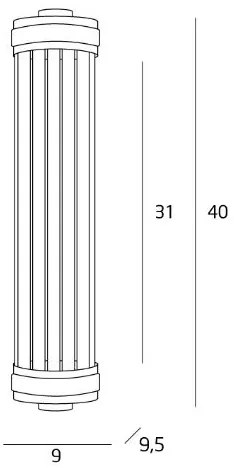 MAXLIGHT W0240 - Nástenné svietidlo FLORENCE 2xE14/40W/230V zlatá