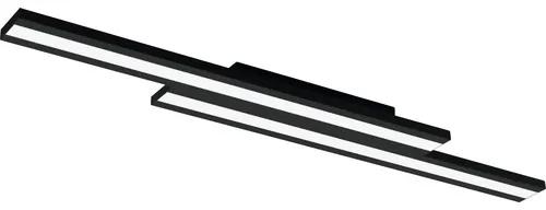 LED stropné svietidlo Eglo Crosslink 10,2 W 3100lm 2700-6500K čierne stmievateľné