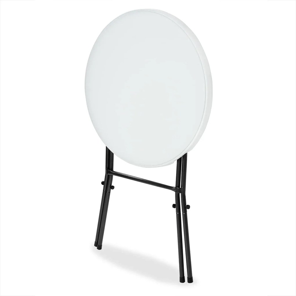Cateringový skladací barový stôl STABLE 72 cm biely