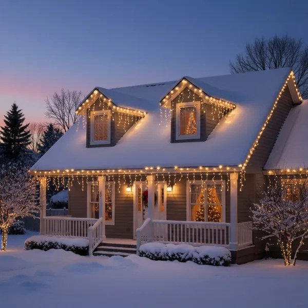 Brilagi - LED vonkajšia vianočná reťaz 200xLED/8 funkcií 13m IP44 teplá biela