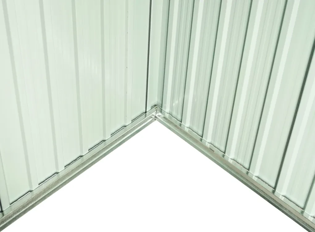 Záhradný domček s drevníkom BestBerg ZDD-6A / 6 m² / 322 x 196 x 196 cm / šedá